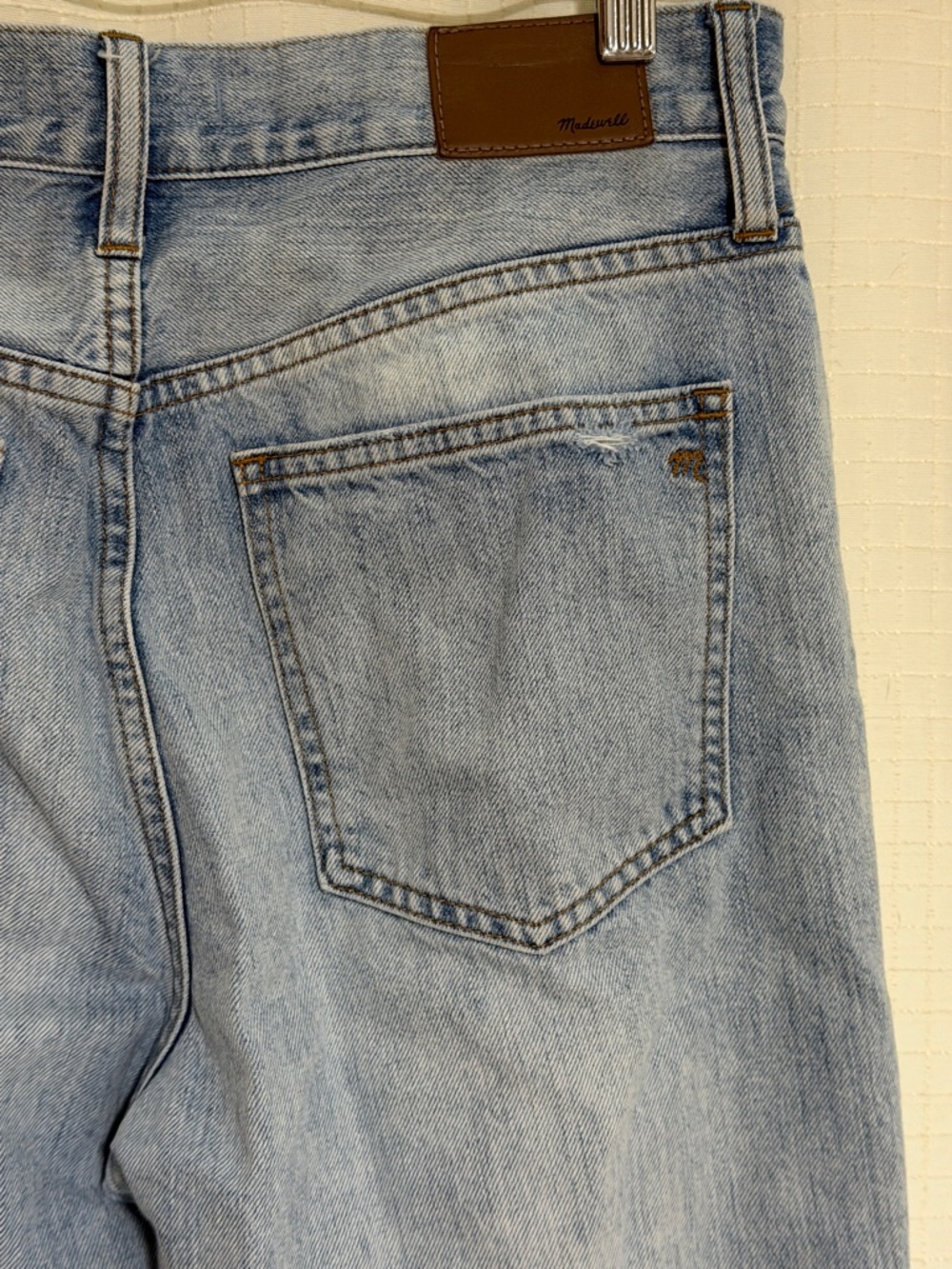 Madewell sz 28 THE PERFECT VINTAGE JEAN high rise Light Wash Blue Denim Pants - Picture 12 of 16